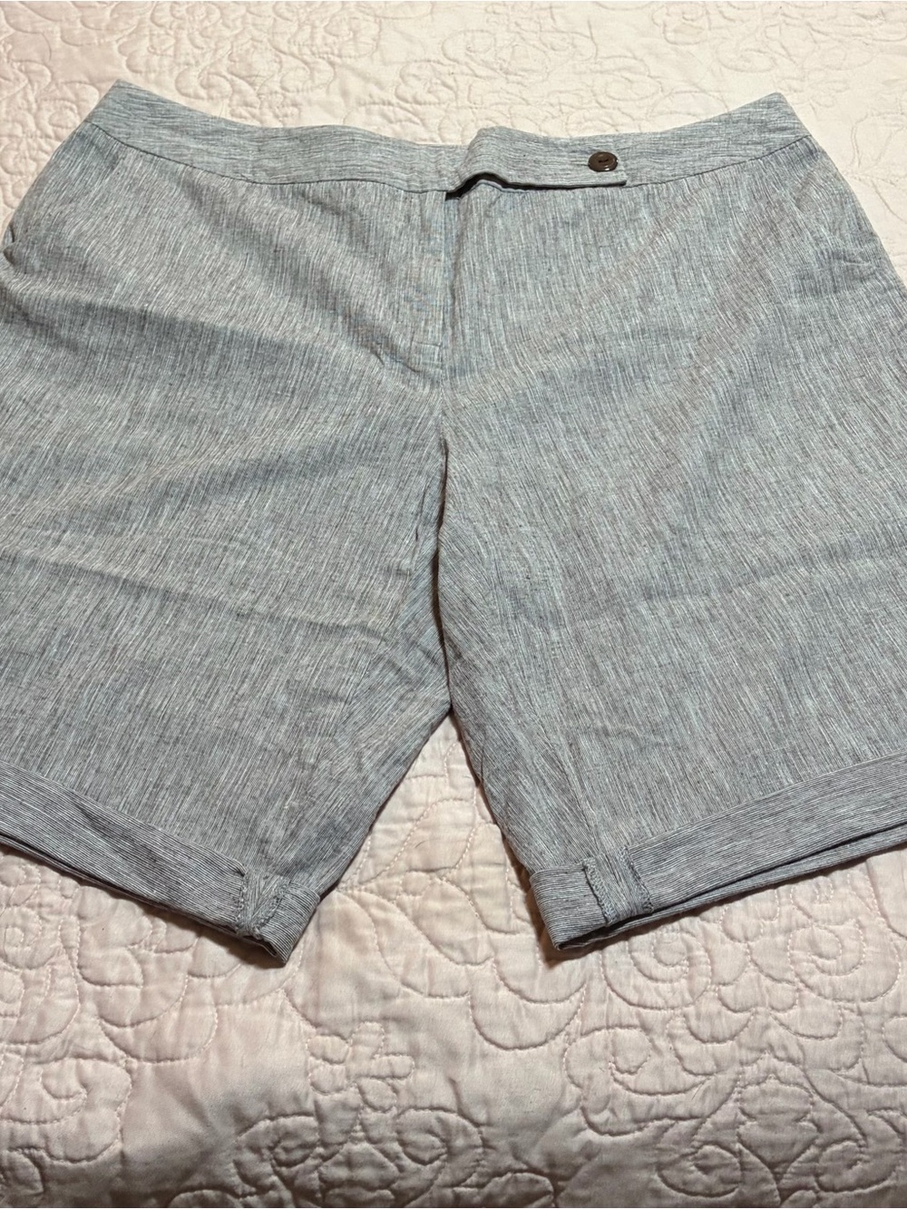 AGB Light Taupe High-Waist Women’s Shorts